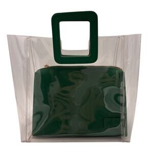 Staud Mini Shirley PVC Top Handle Bag